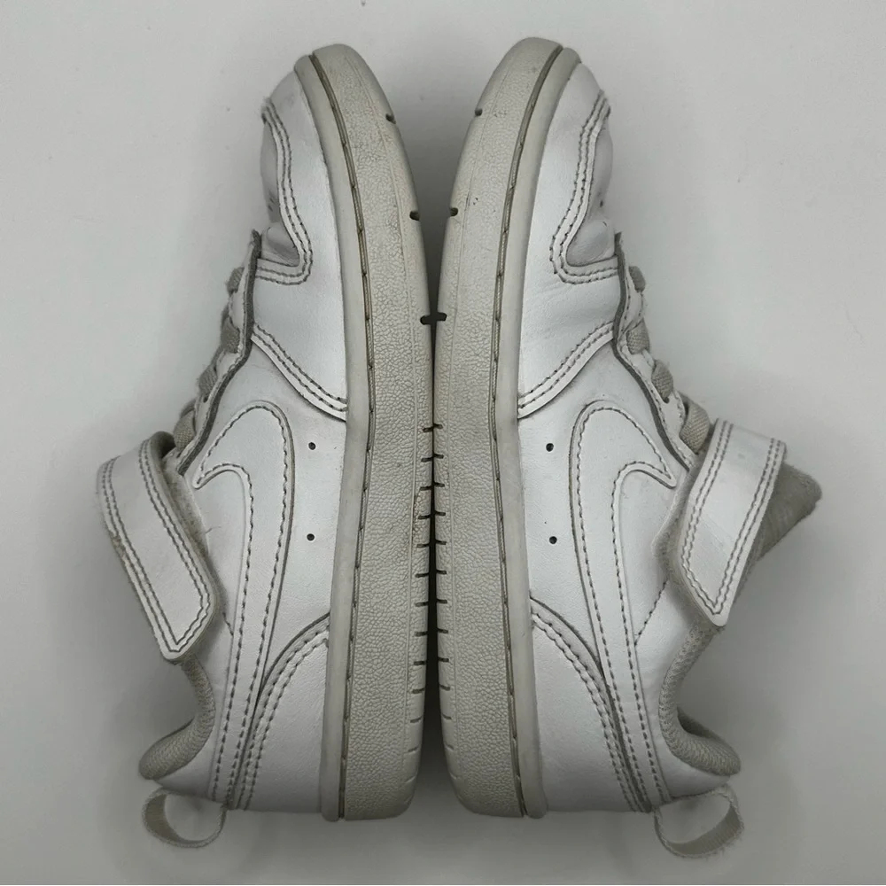 Nike | White Kids' Court Borough Low Top Sneaker Baby/Toddler | size 11.5